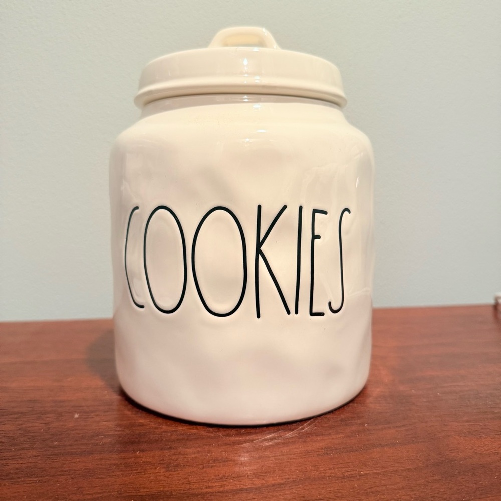 RAE DUNN Cookies Canister Jar LL Artisan Collection By Magenta Original 2018